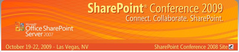 SharePoint Conference 2009