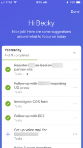 To-Do App "My Day" Follow-up