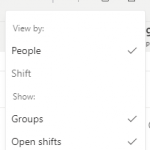 Shift View Options