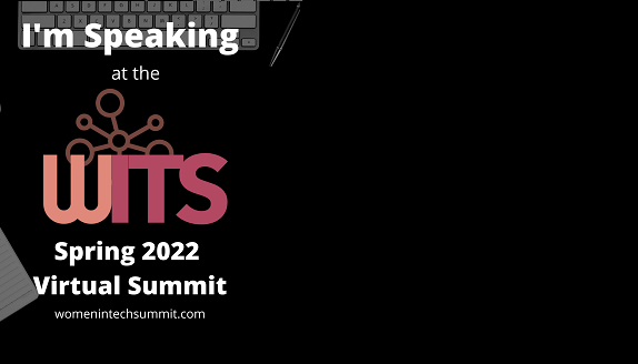 I'm speaking at WITS